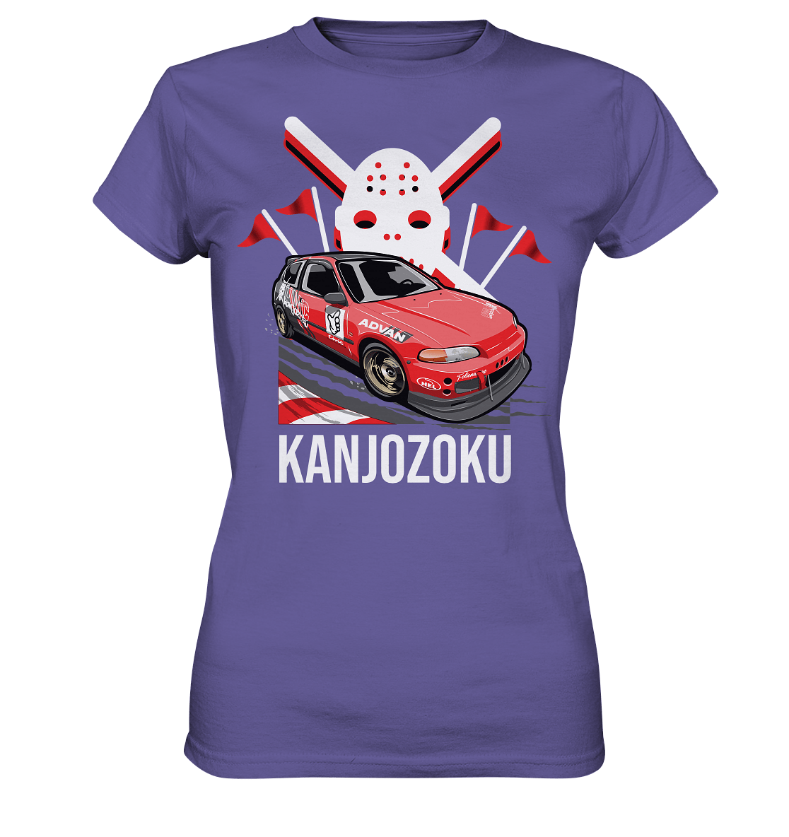 Honda Civic Kanjo EG6 - Ladies Premium Shirt - MotoMerch.de