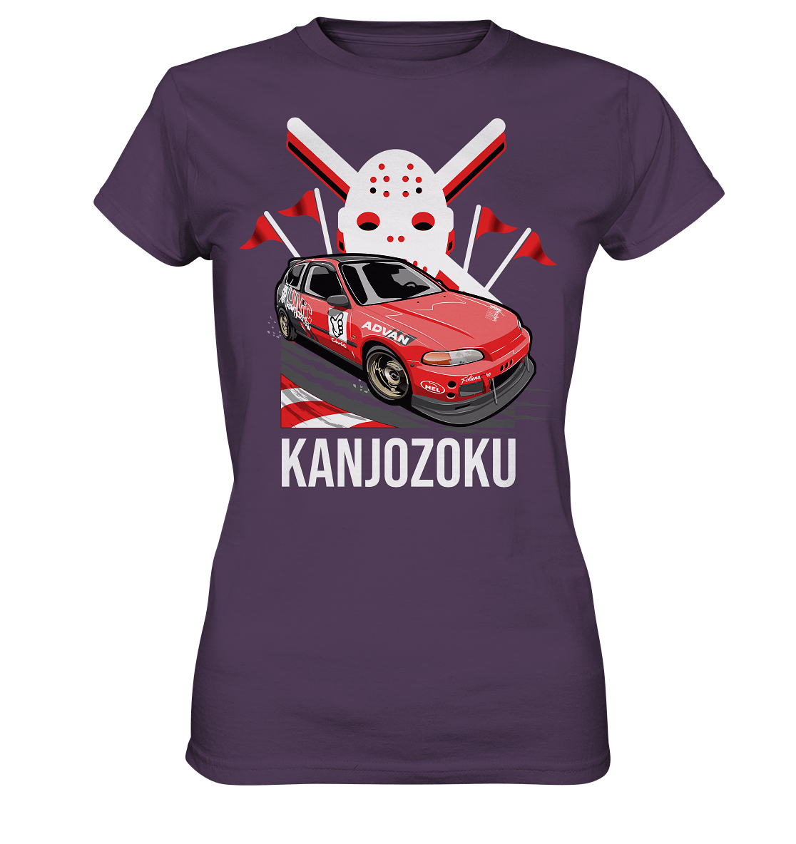 Honda Civic Kanjo EG6 - Ladies Premium Shirt - MotoMerch.de