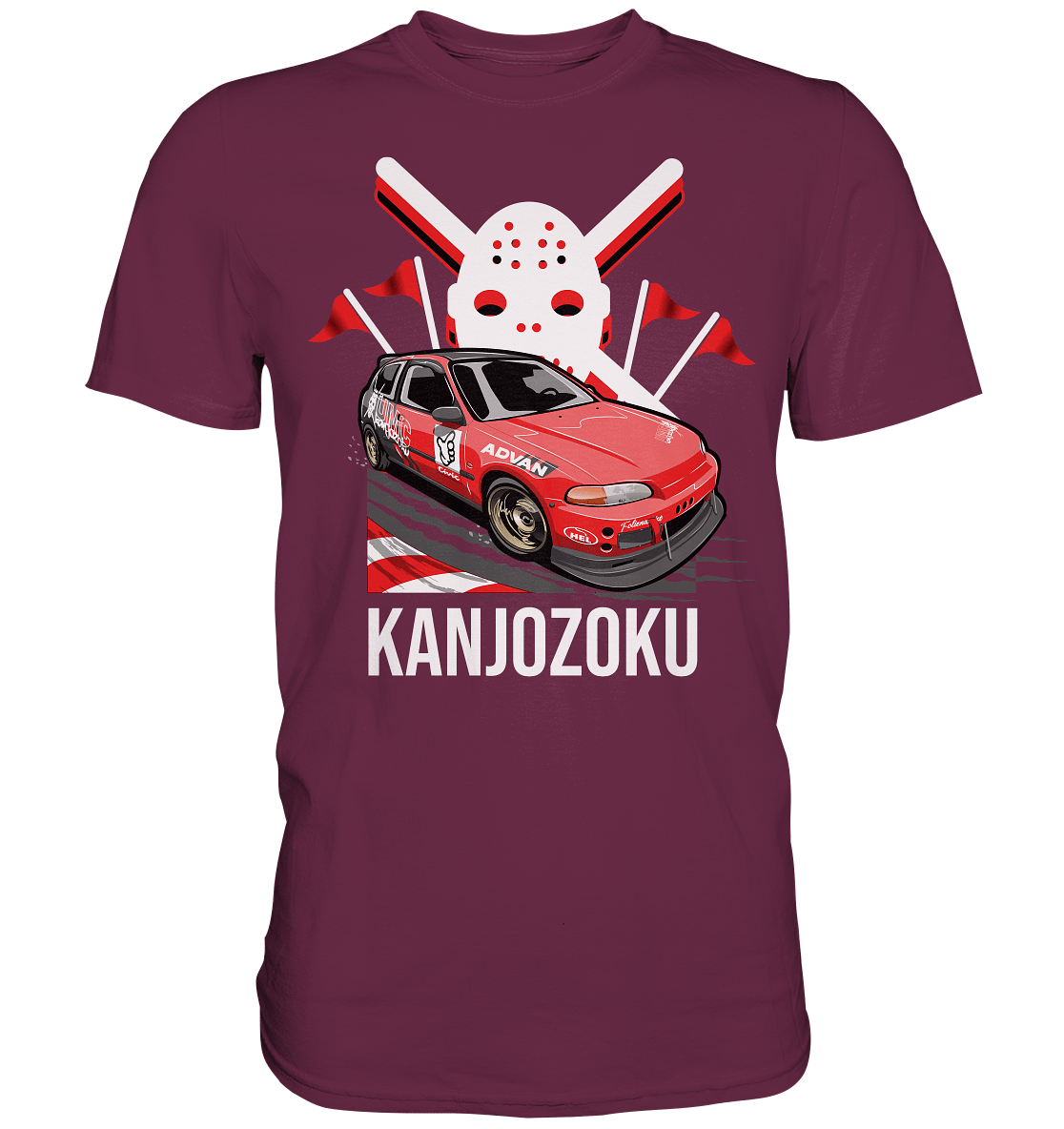 Honda Civic Kanjo EG6 - Premium Shirt - MotoMerch.de