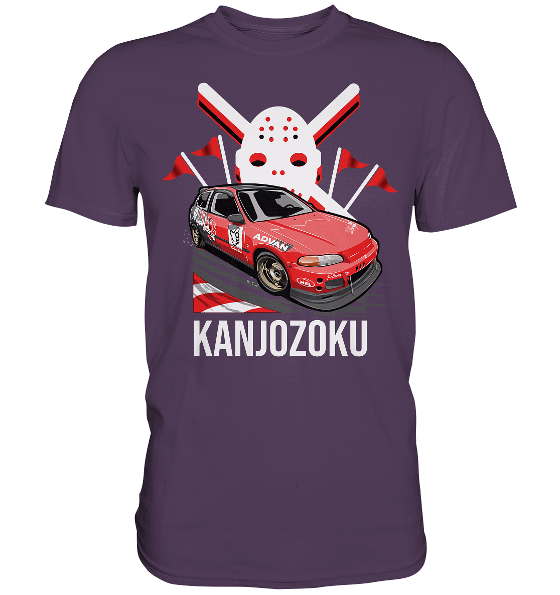 Honda Civic Kanjo EG6 - Premium Shirt - MotoMerch.de
