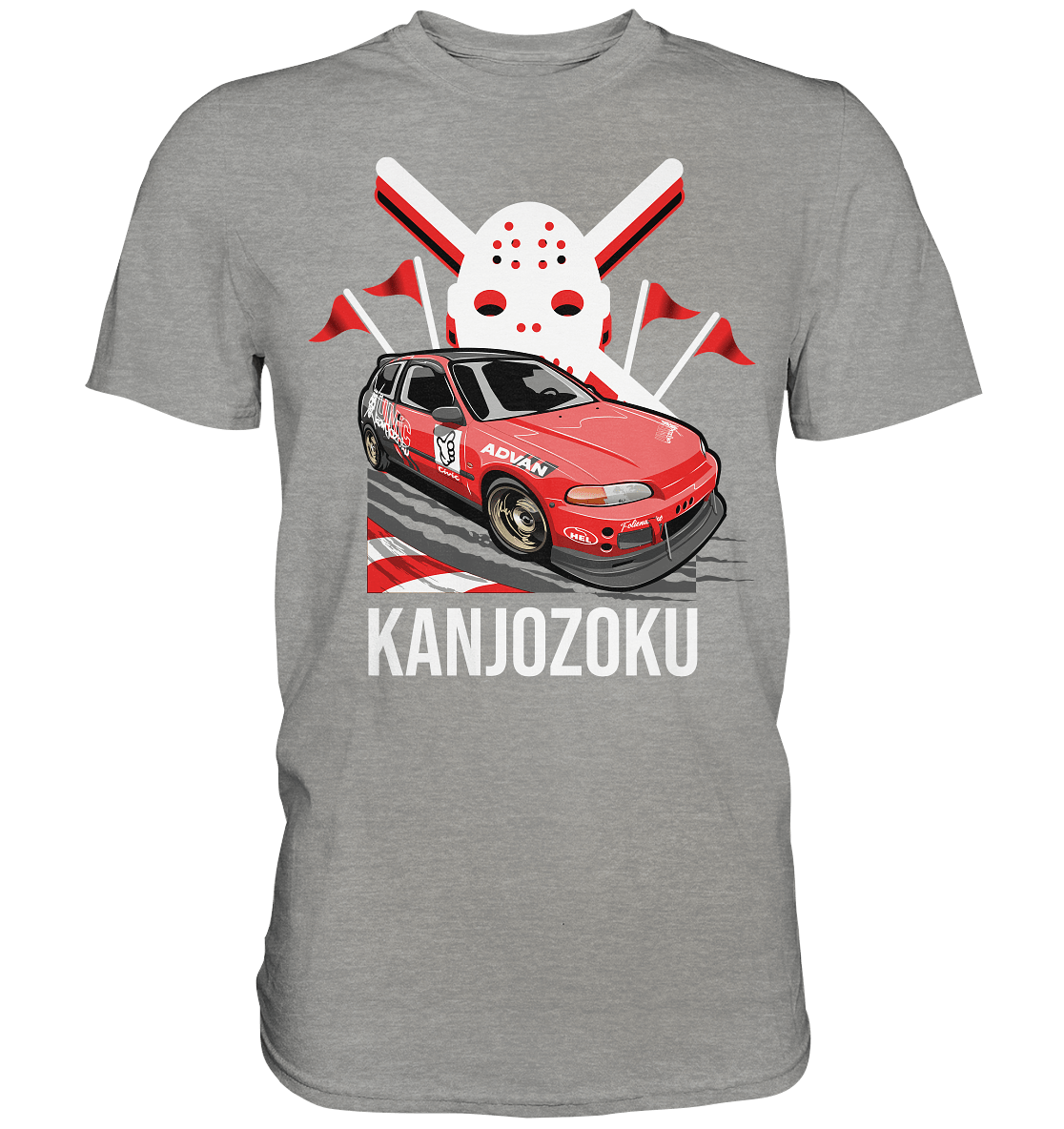 Honda Civic Kanjo EG6 - Premium Shirt - MotoMerch.de