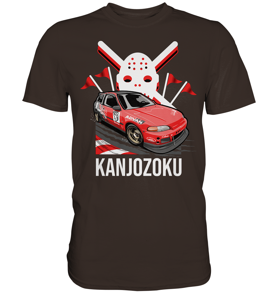 Honda Civic Kanjo EG6 - Premium Shirt - MotoMerch.de