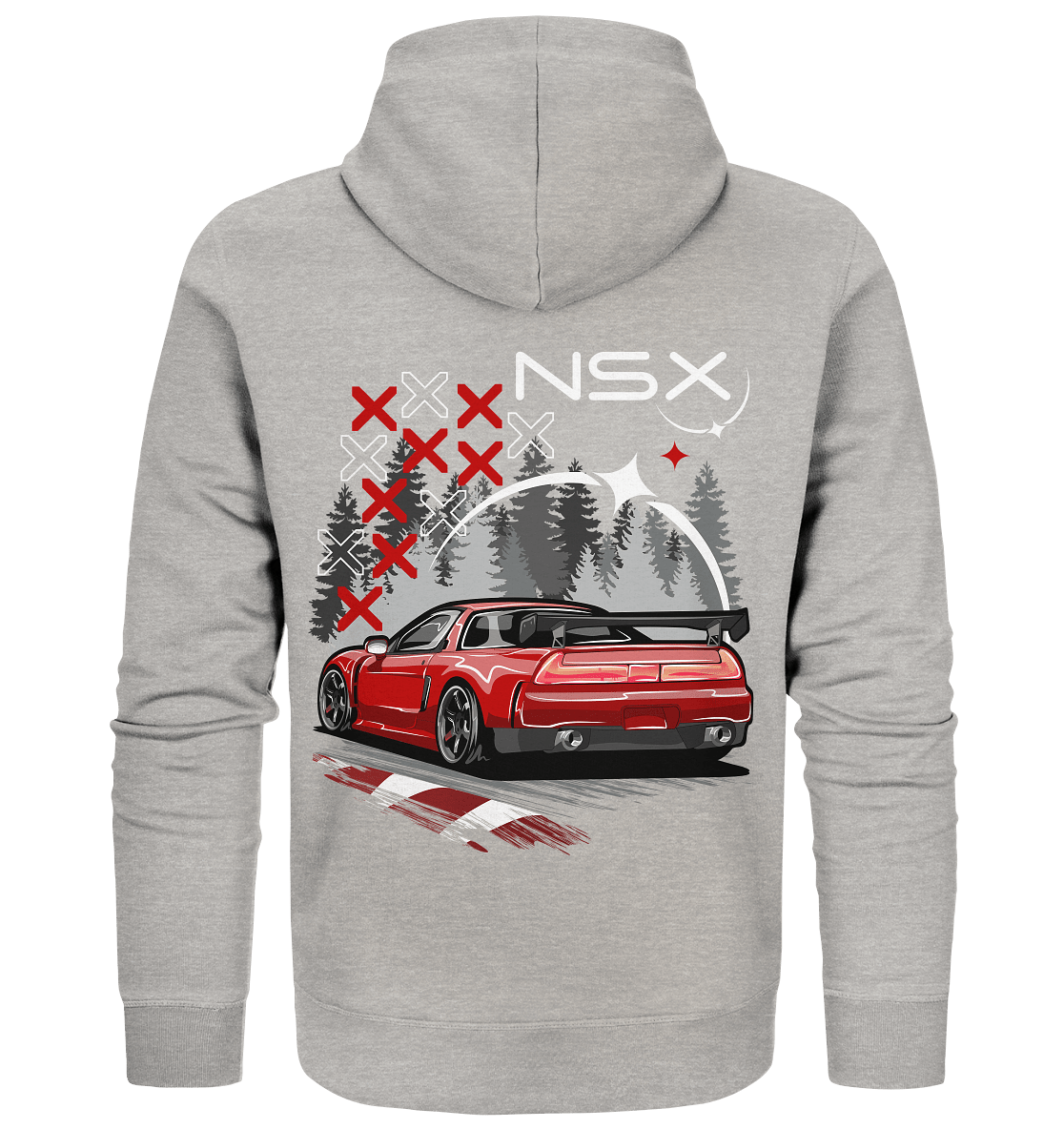 Honda NSX - Organic Zipper - MotoMerch.de