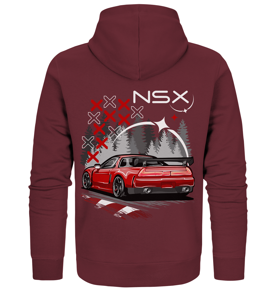 Honda NSX - Organic Zipper - MotoMerch.de