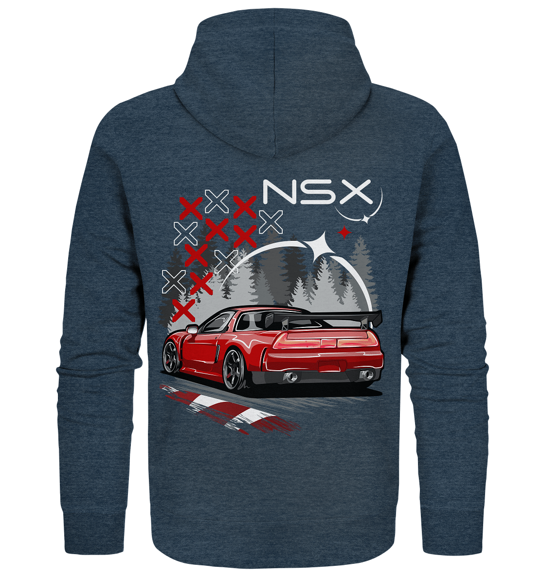 Honda NSX - Organic Zipper - MotoMerch.de