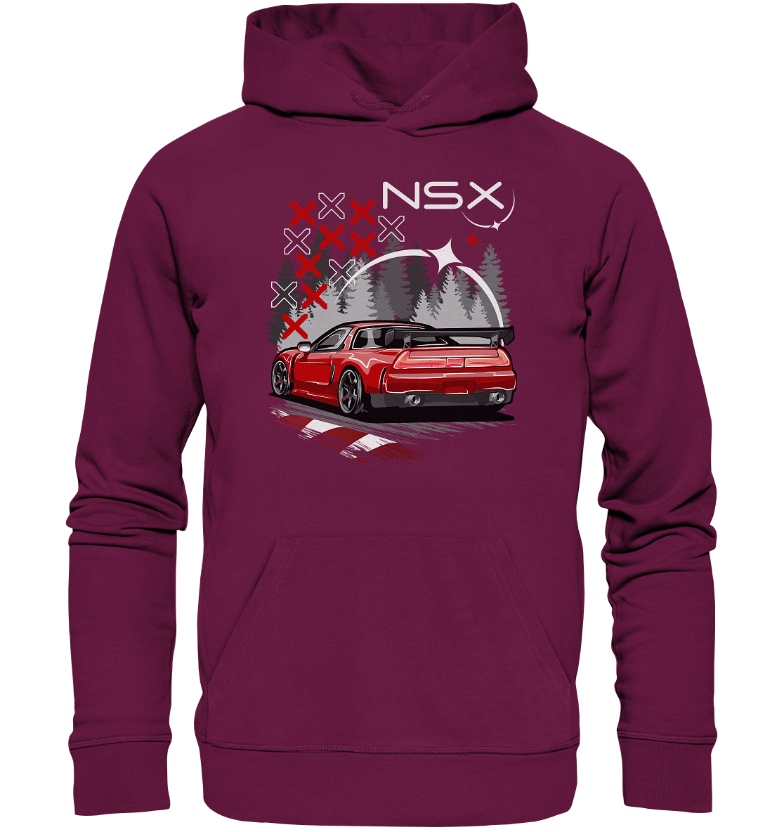 Honda NSX - Premium Unisex Hoodie - MotoMerch.de