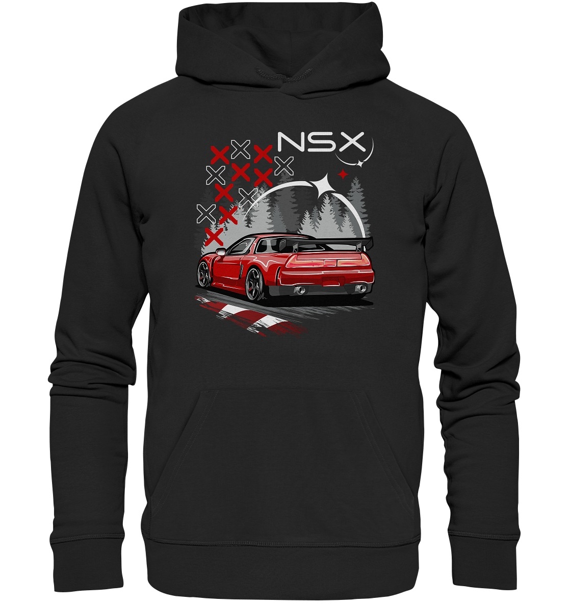 Honda NSX - Premium Unisex Hoodie - MotoMerch.de