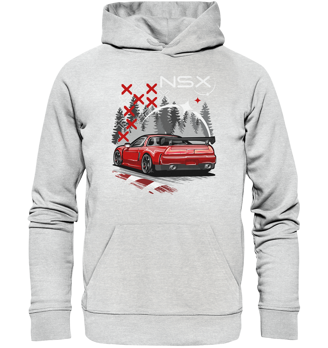Honda NSX - Premium Unisex Hoodie - MotoMerch.de