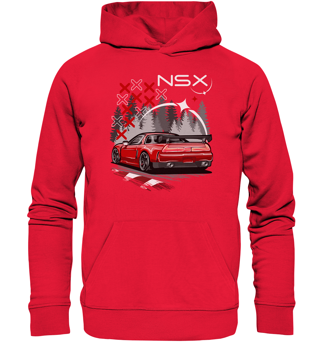 Honda NSX - Premium Unisex Hoodie - MotoMerch.de