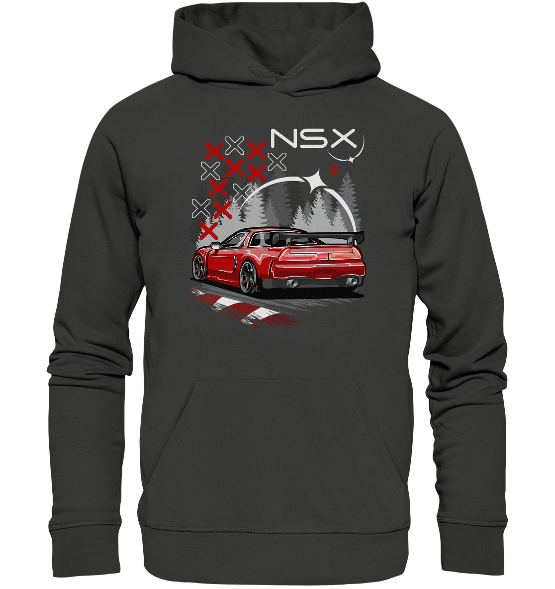 Honda NSX - Premium Unisex Hoodie - MotoMerch.de