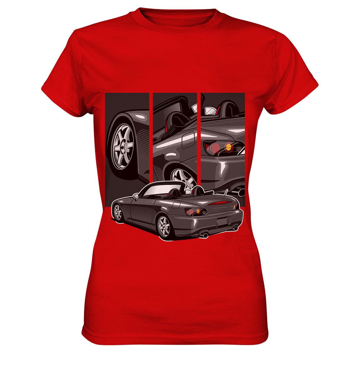 Honda S2000 - Ladies Premium Shirt - MotoMerch.de