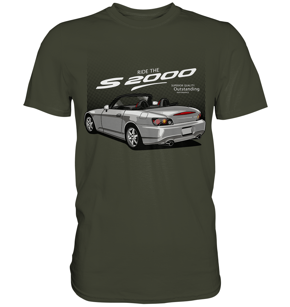 Honda S2000 - Premium Shirt - MotoMerch.de