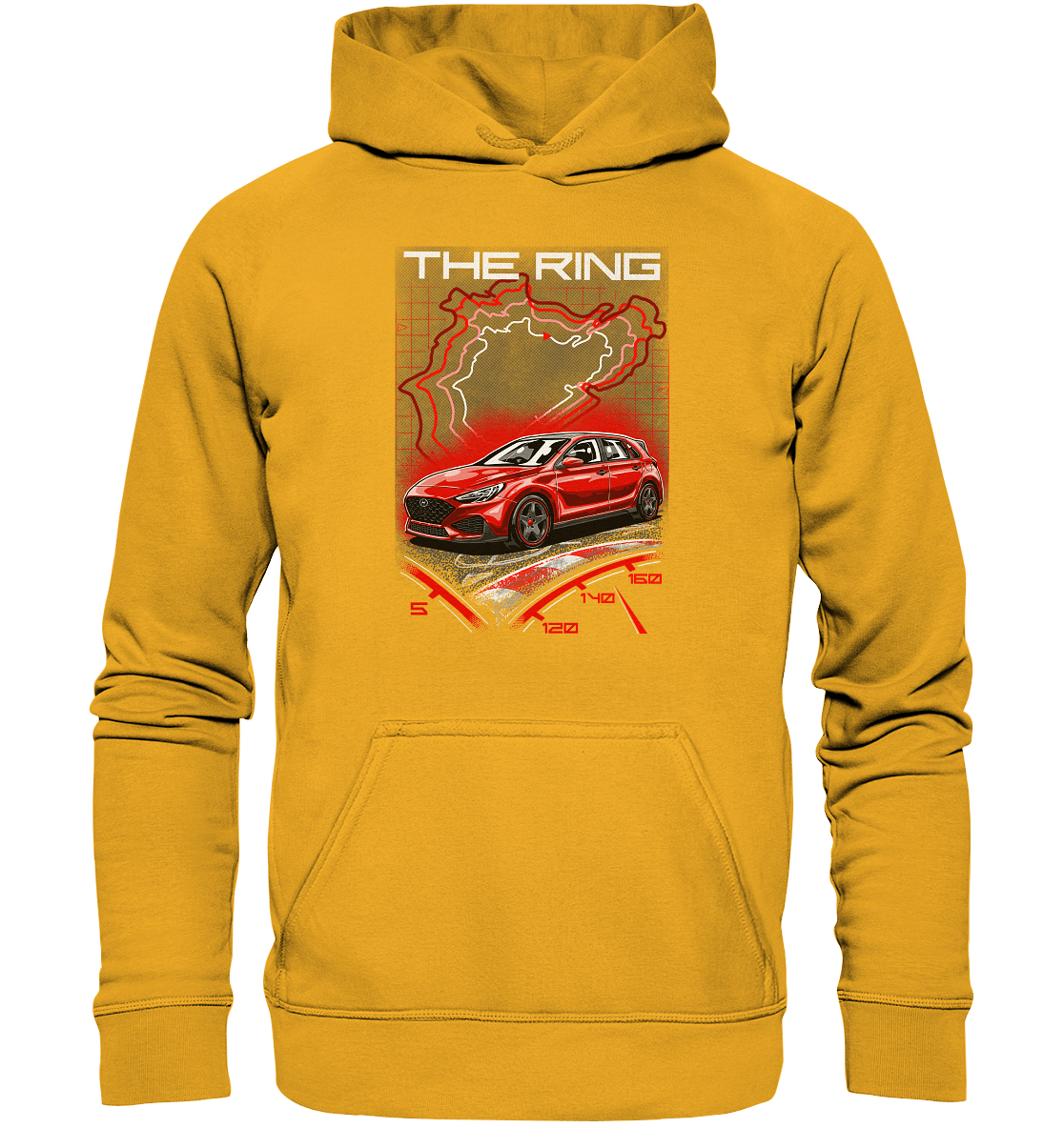 I30 N Nürburgring - Basic Unisex Hoodie - MotoMerch.de