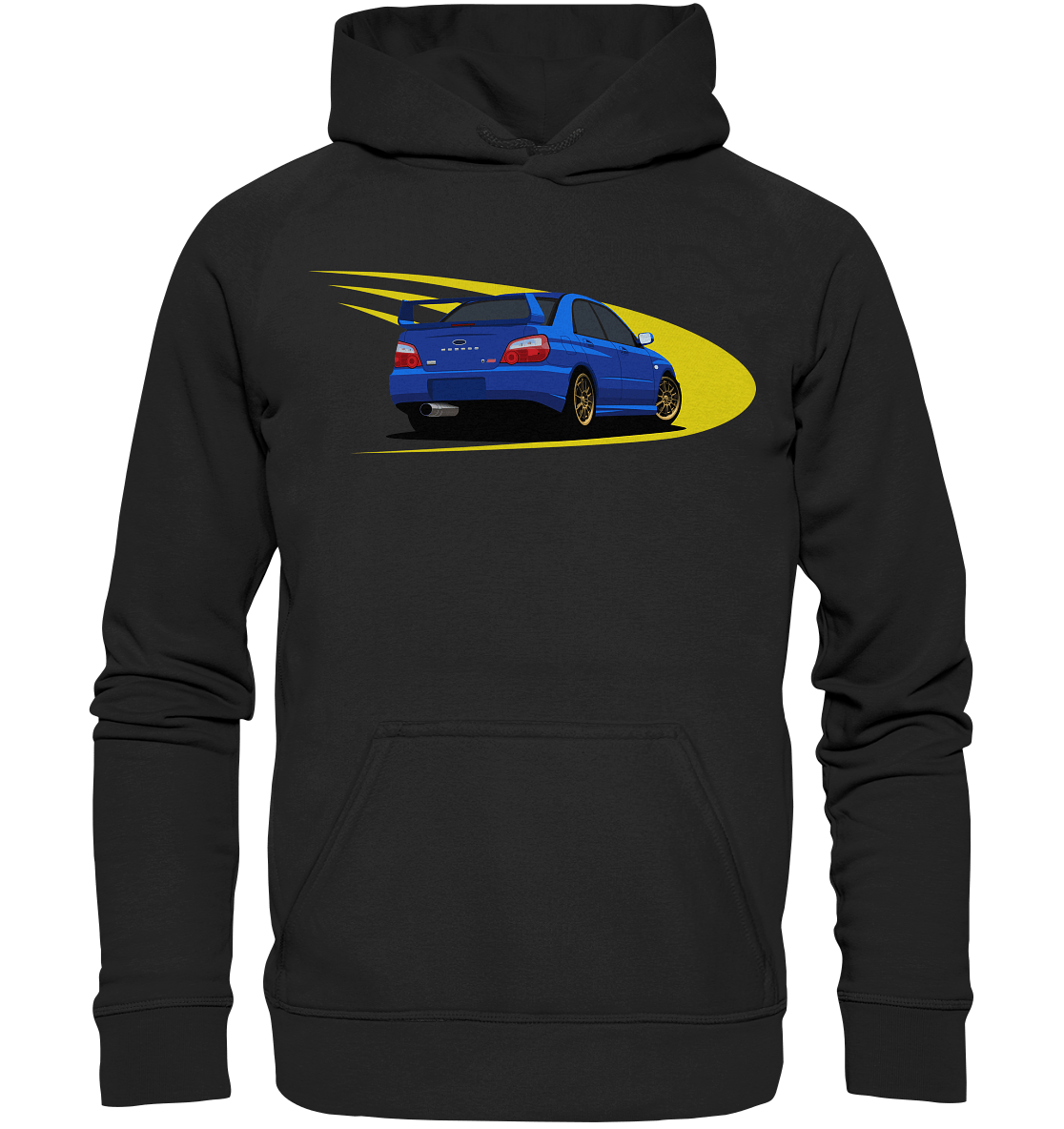 Impreza WRX STI - Basic Unisex Hoodie XL - MotoMerch.de
