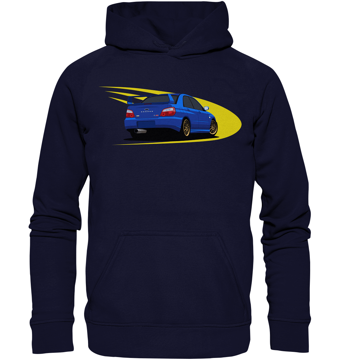 Impreza WRX STI - Basic Unisex Hoodie XL - MotoMerch.de