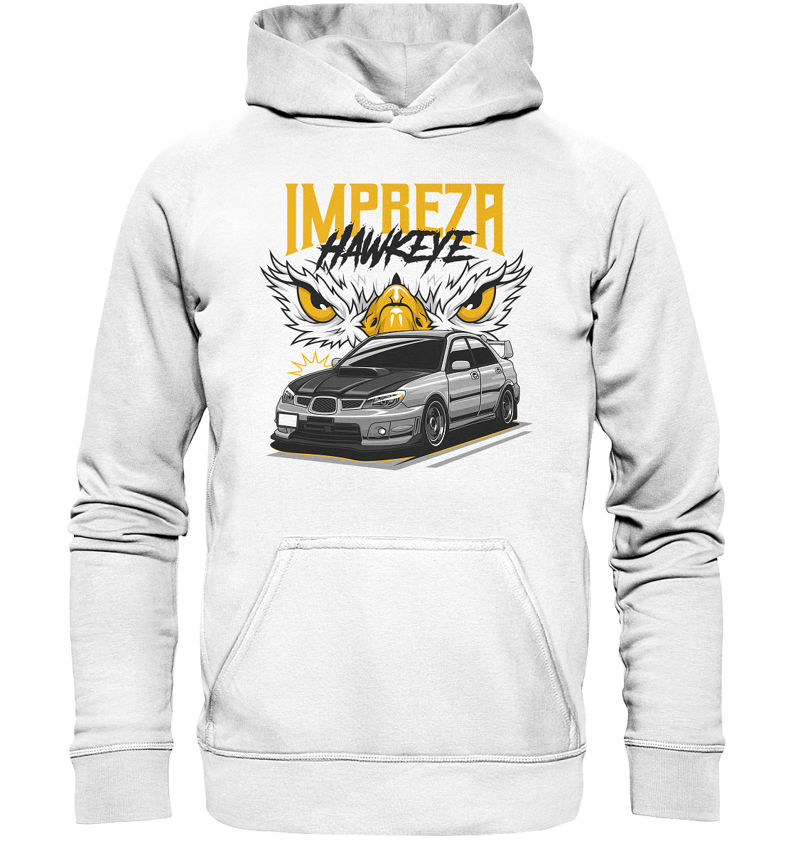 Impreza WRX STI Hawkeye - Basic Unisex Hoodie - MotoMerch.de