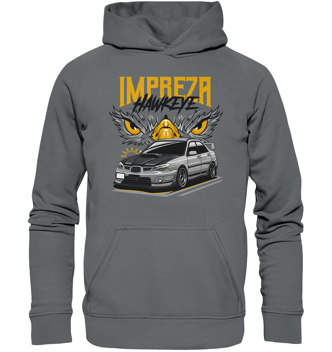 Impreza WRX STI Hawkeye - Basic Unisex Hoodie - MotoMerch.de