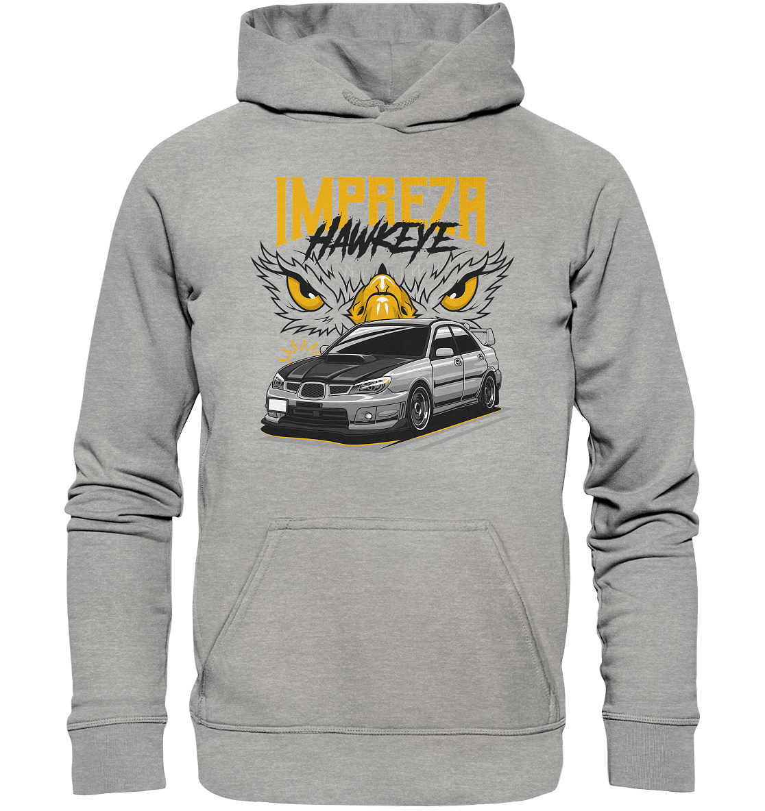 Impreza WRX STI Hawkeye - Basic Unisex Hoodie - MotoMerch.de