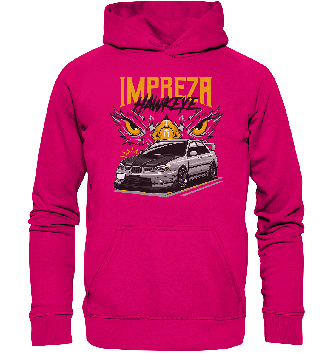 Impreza WRX STI Hawkeye - Basic Unisex Hoodie - MotoMerch.de