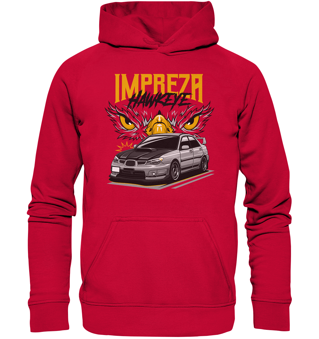 Impreza WRX STI Hawkeye - Basic Unisex Hoodie - MotoMerch.de