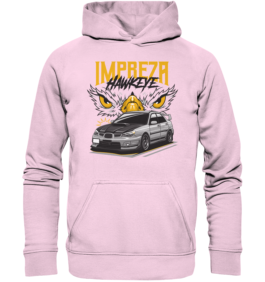Impreza WRX STI Hawkeye - Basic Unisex Hoodie - MotoMerch.de