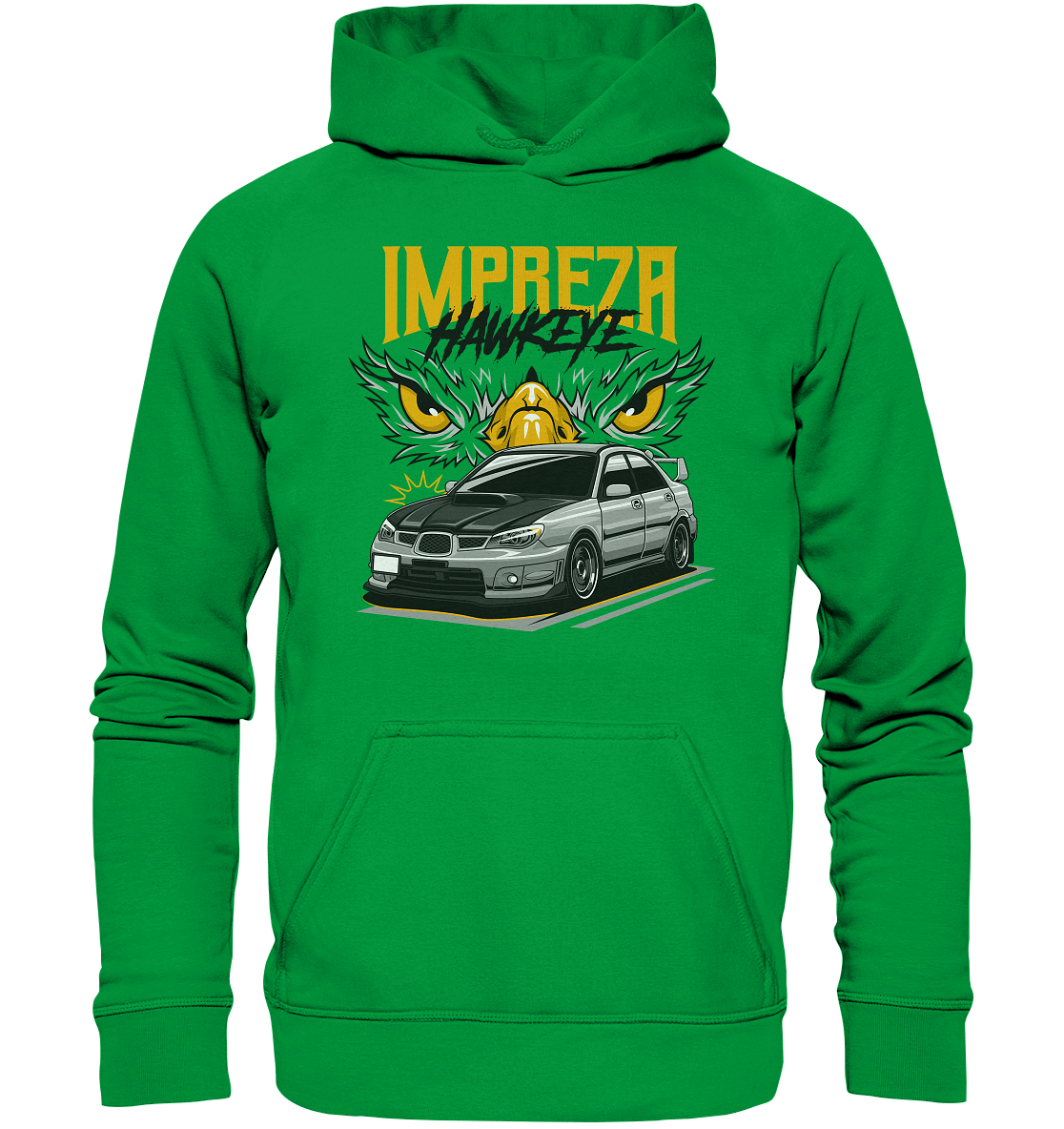 Impreza WRX STI Hawkeye - Basic Unisex Hoodie - MotoMerch.de