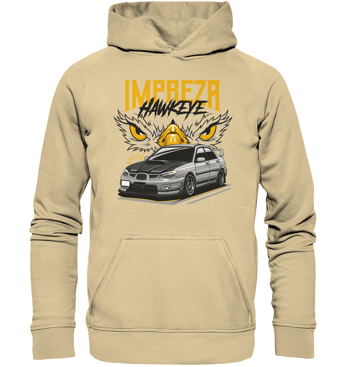 Impreza WRX STI Hawkeye - Basic Unisex Hoodie - MotoMerch.de