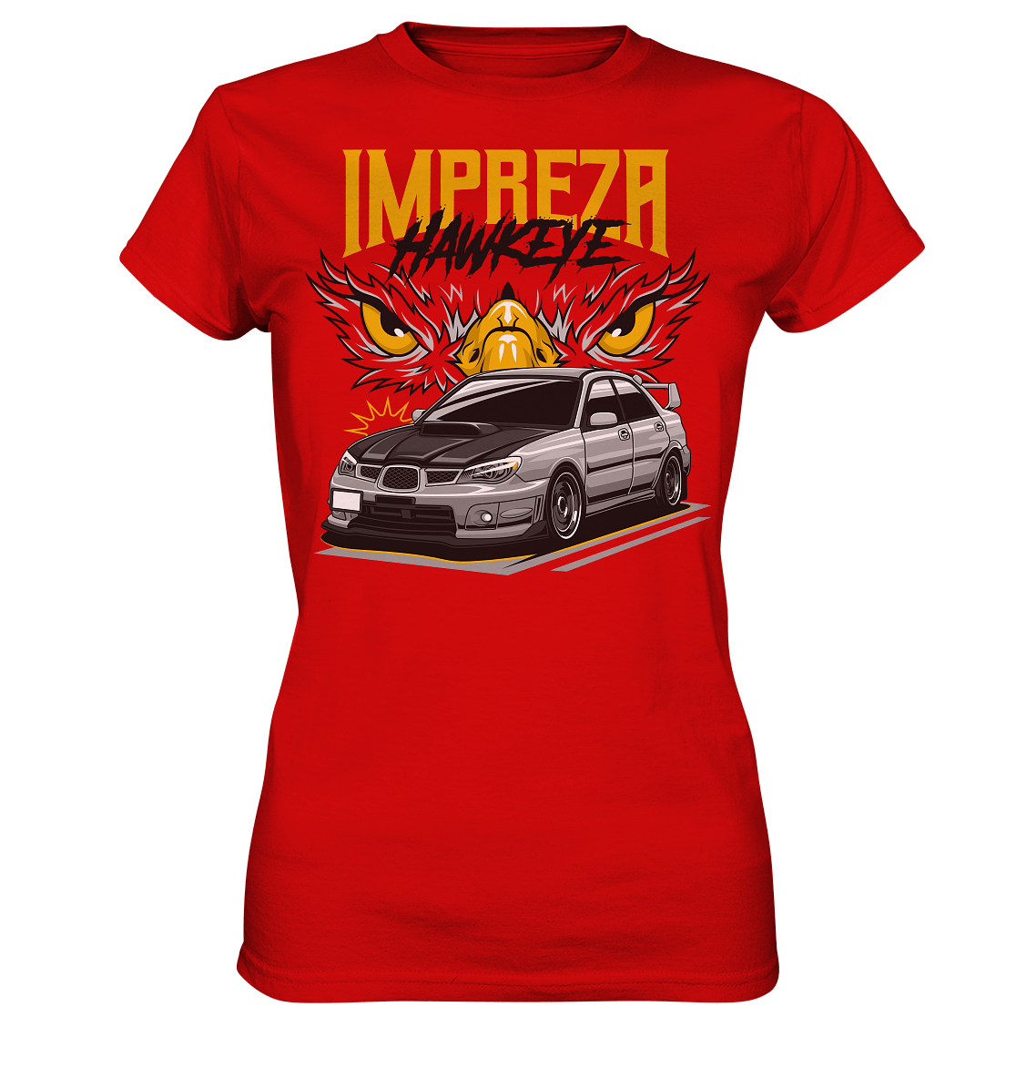 Impreza WRX STI Hawkeye - Ladies Premium Shirt - MotoMerch.de