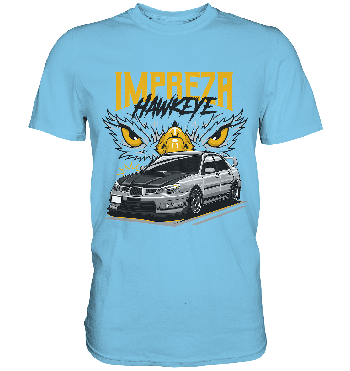 Impreza WRX STI Hawkeye - Premium Shirt - MotoMerch.de