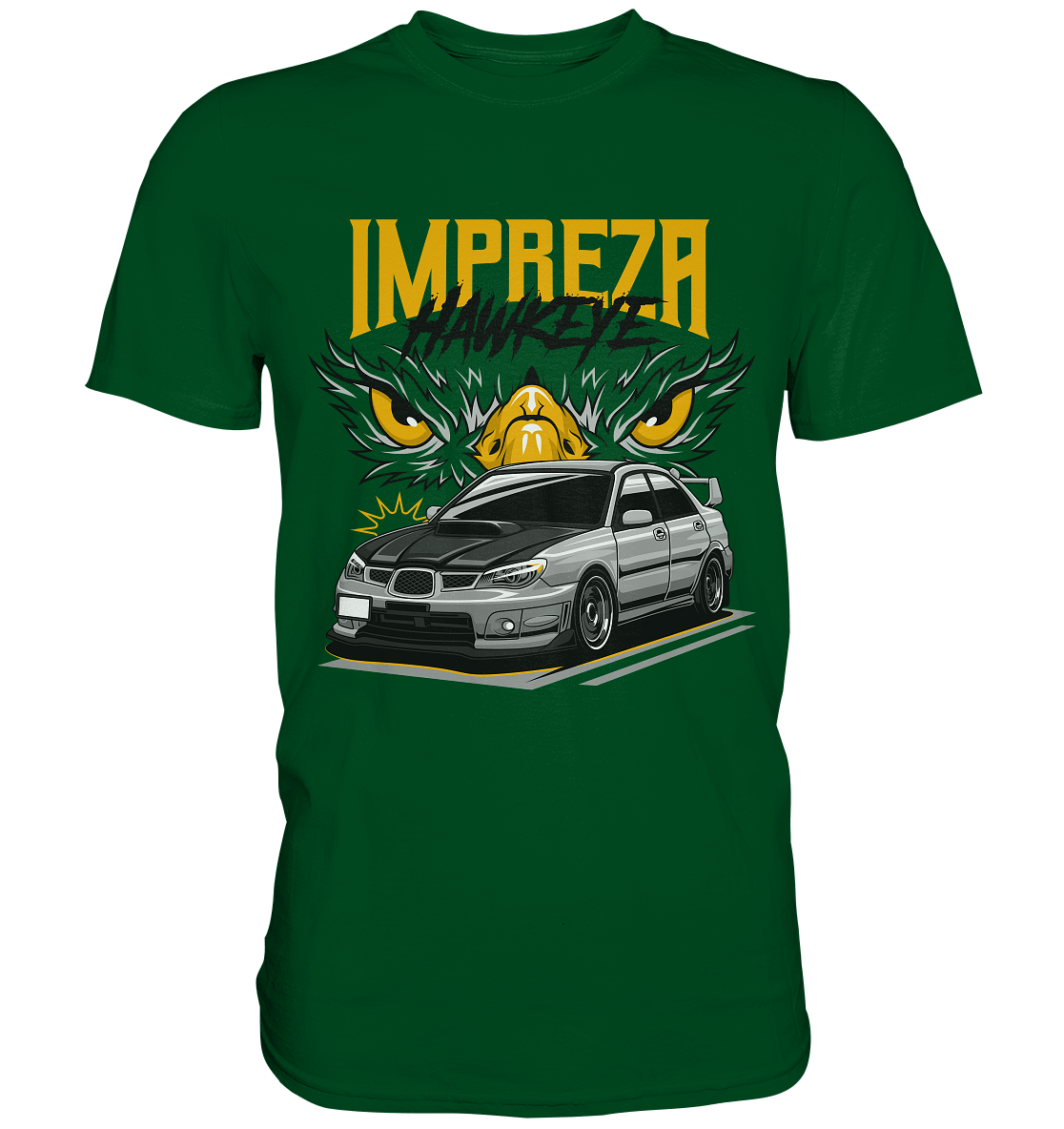 Impreza WRX STI Hawkeye - Premium Shirt - MotoMerch.de