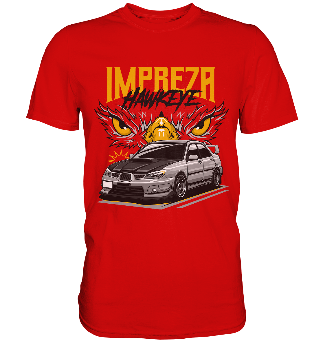 Impreza WRX STI Hawkeye - Premium Shirt - MotoMerch.de