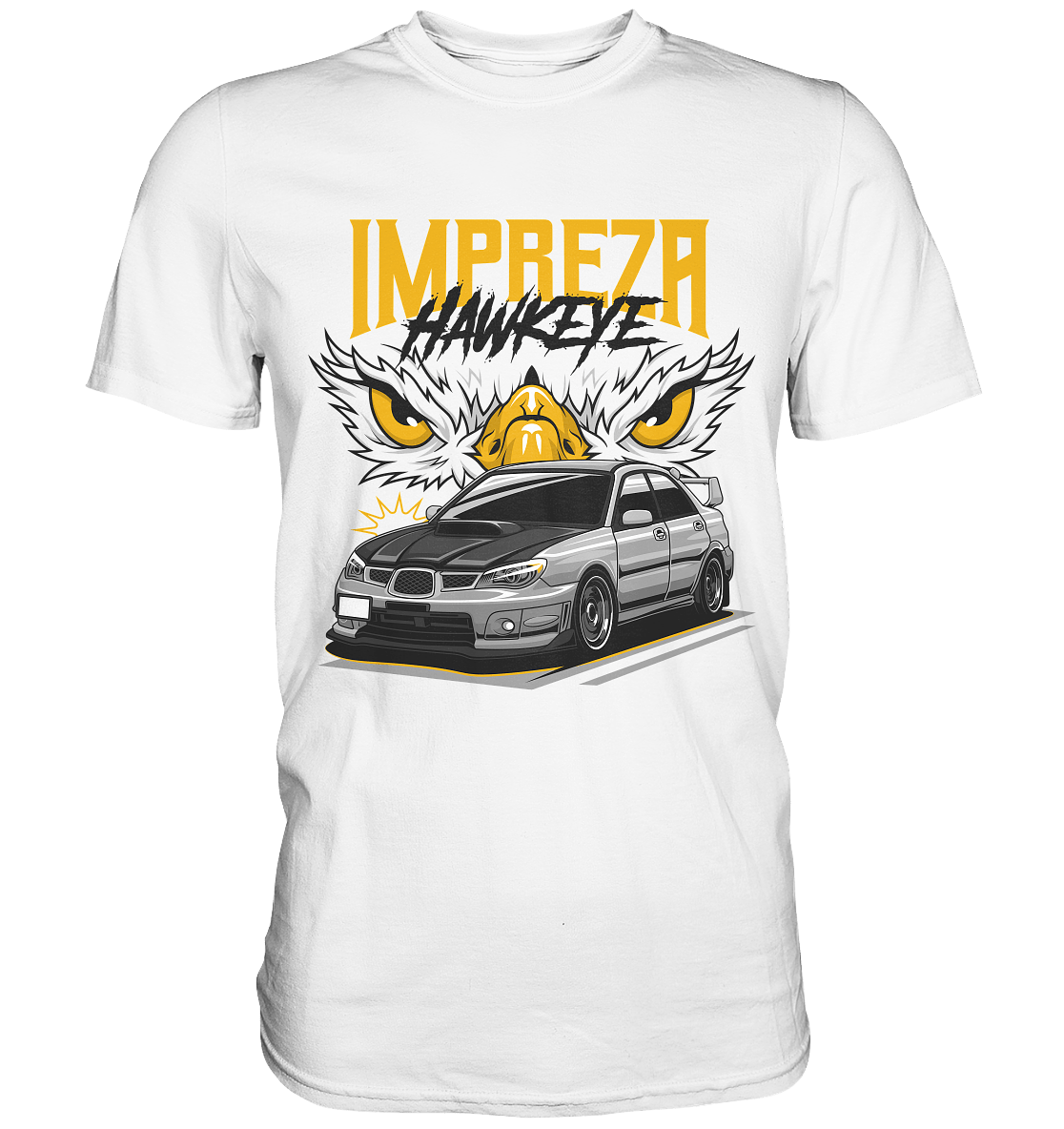 Impreza WRX STI Hawkeye - Premium Shirt - MotoMerch.de