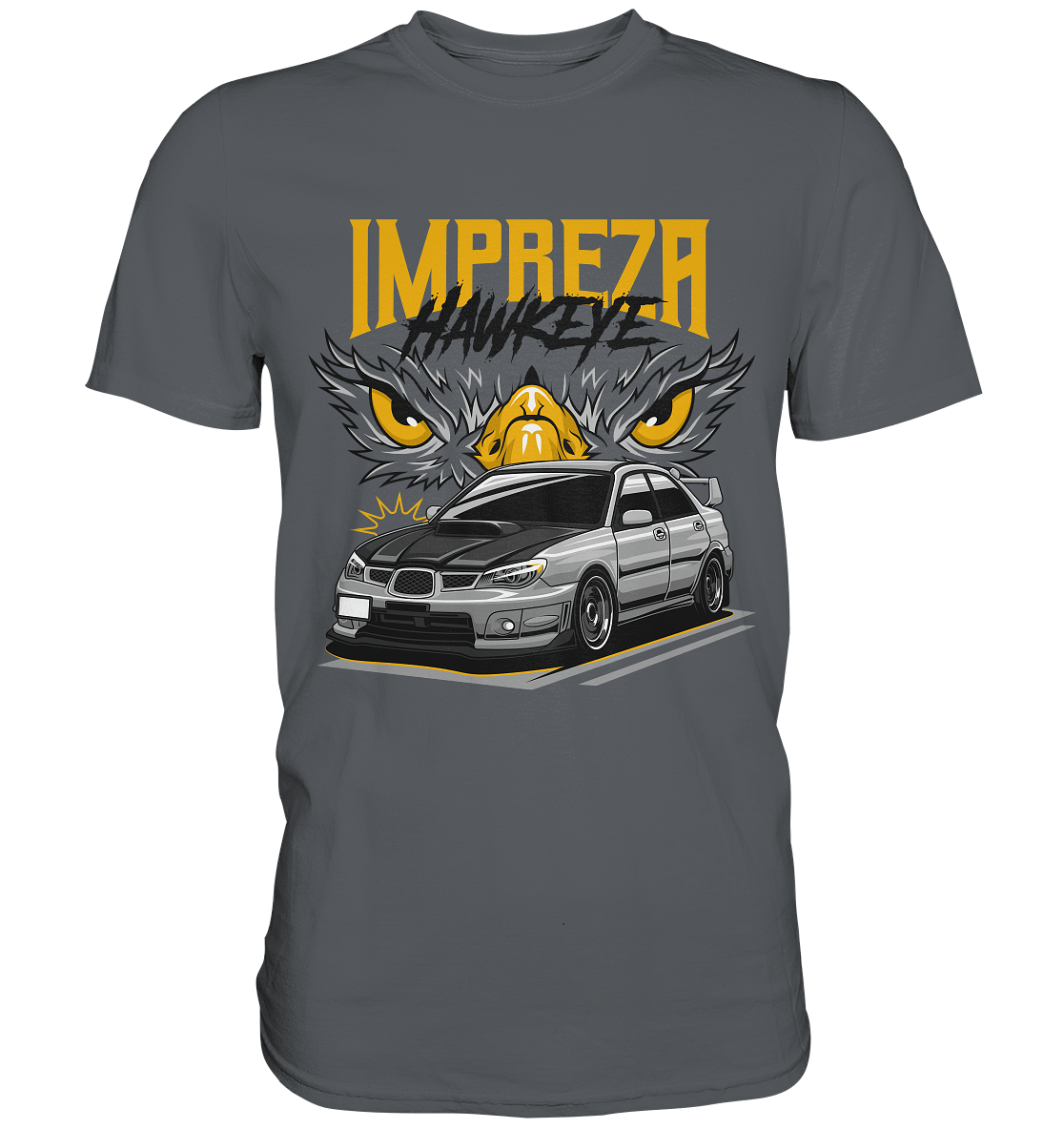 Impreza WRX STI Hawkeye - Premium Shirt - MotoMerch.de