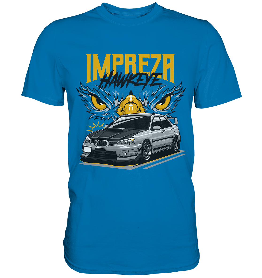 Impreza WRX STI Hawkeye - Premium Shirt - MotoMerch.de
