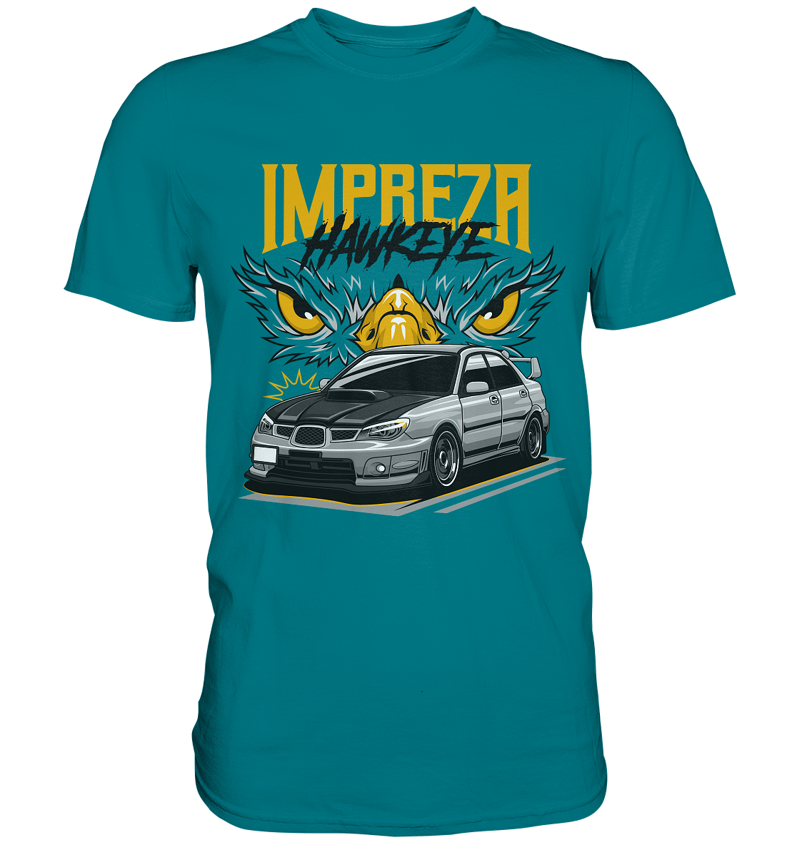 Impreza WRX STI Hawkeye - Premium Shirt - MotoMerch.de