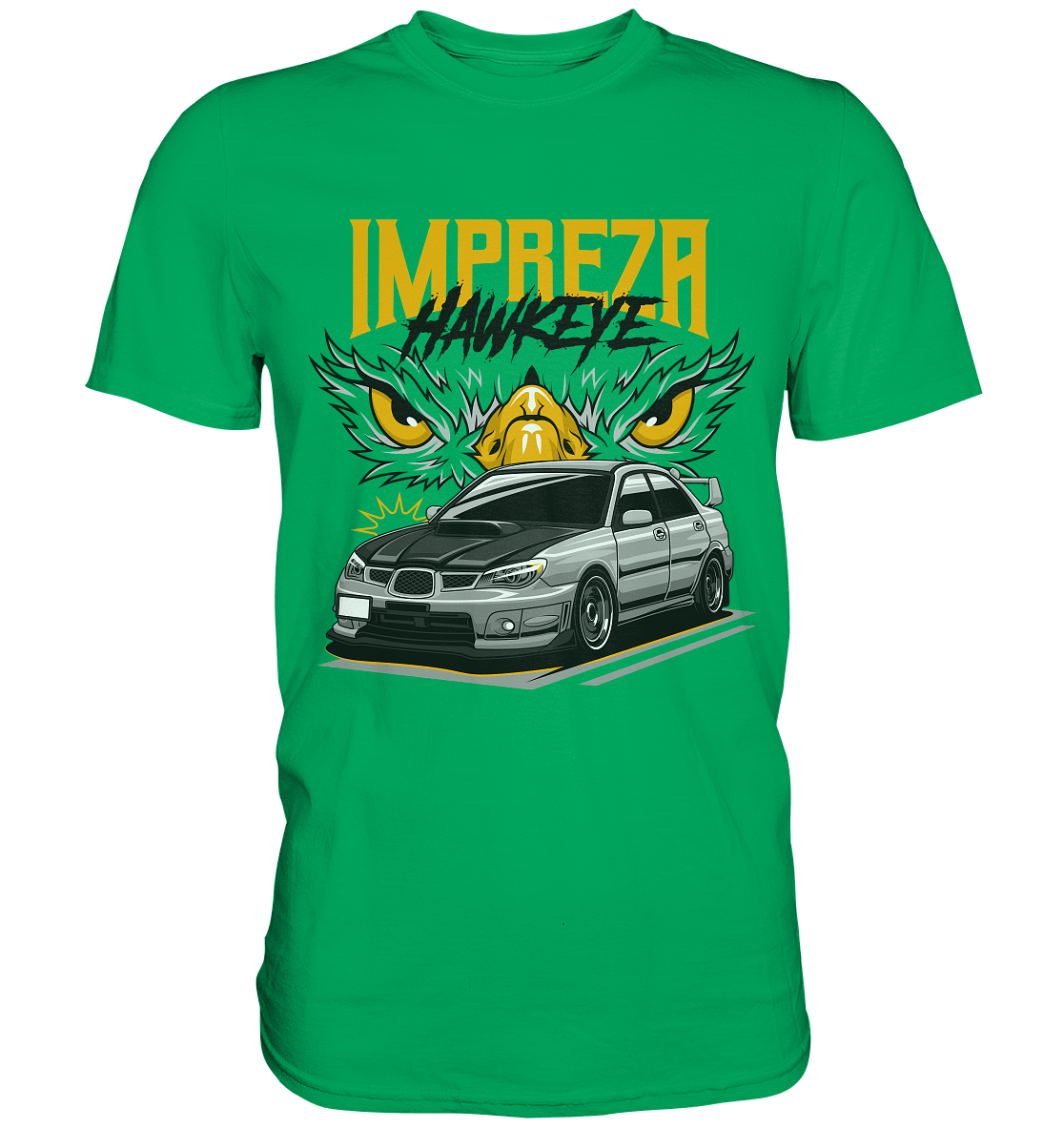 Impreza WRX STI Hawkeye - Premium Shirt - MotoMerch.de