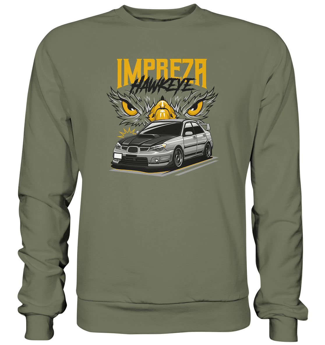Impreza WRX STI Hawkeye - Premium Sweatshirt - MotoMerch.de