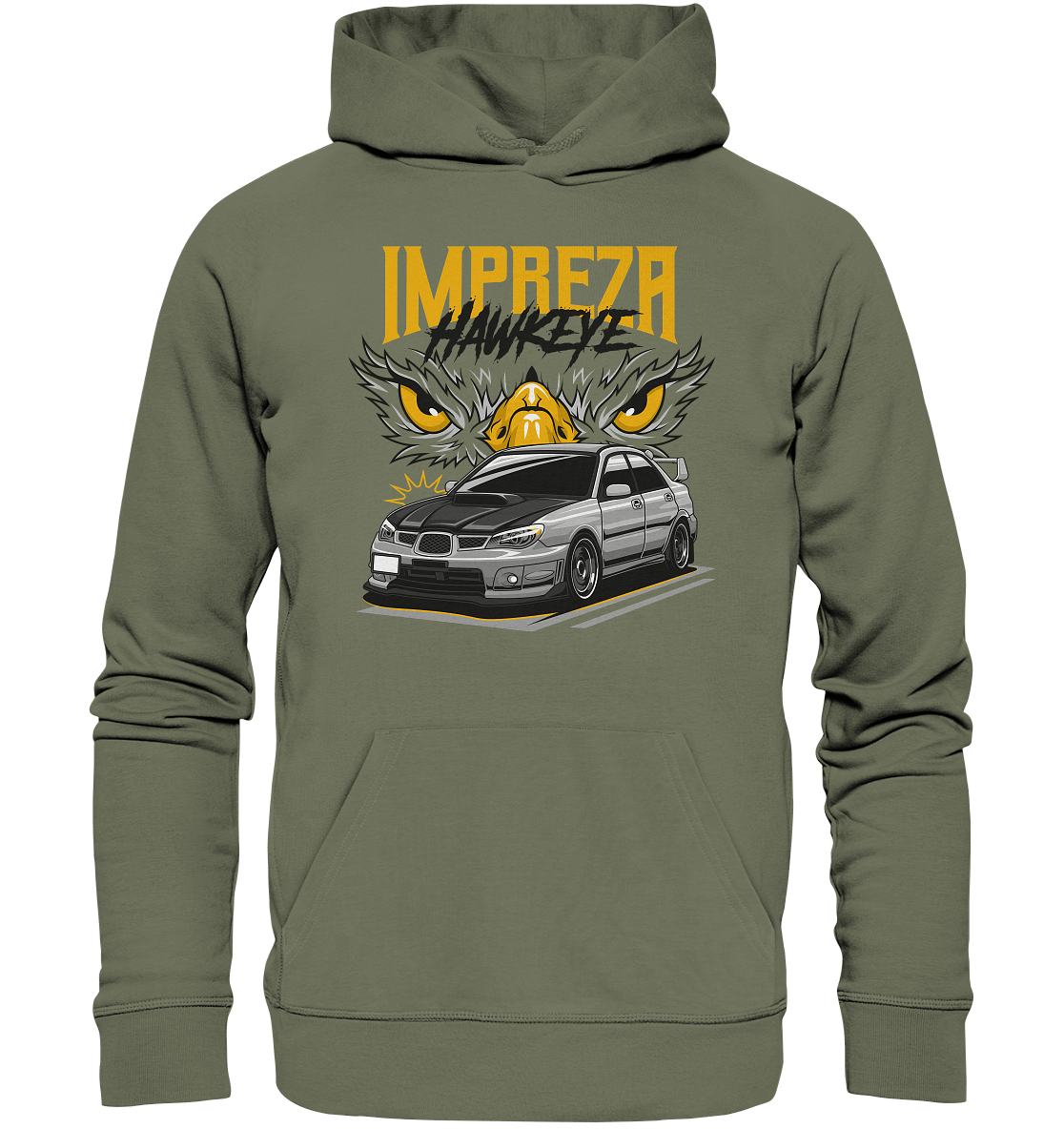 Impreza WRX STI Hawkeye - Premium Unisex Hoodie - MotoMerch.de