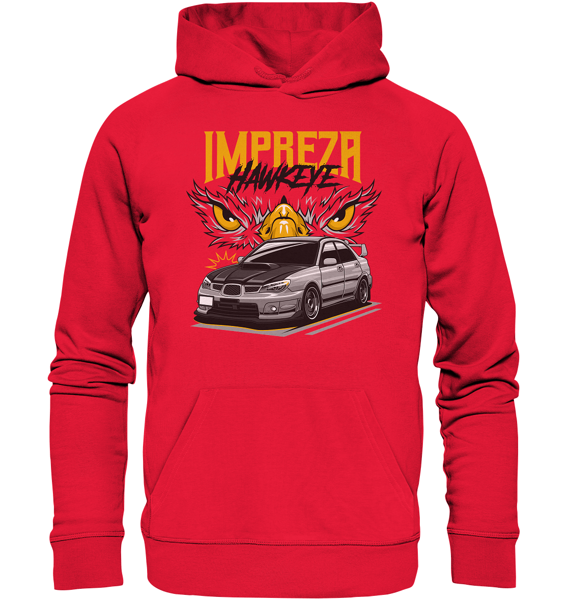 Impreza WRX STI Hawkeye - Premium Unisex Hoodie - MotoMerch.de