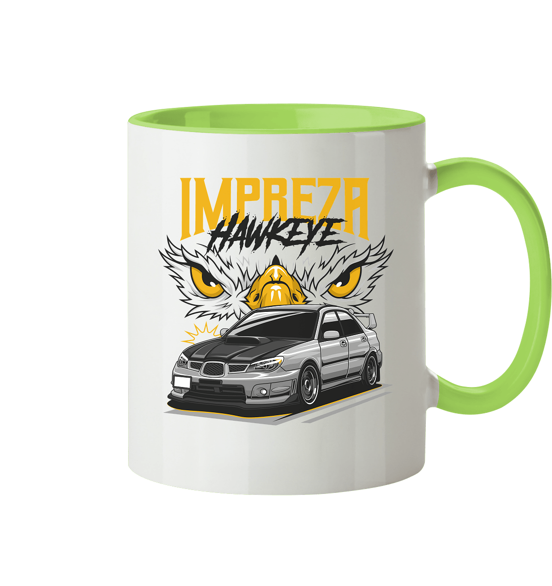 Impreza WRX STI Hawkeye - Tasse zweifarbig - MotoMerch.de