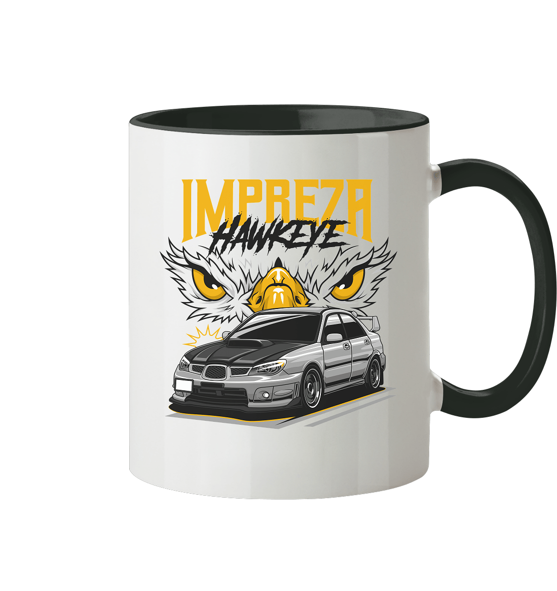 Impreza WRX STI Hawkeye - Tasse zweifarbig - MotoMerch.de