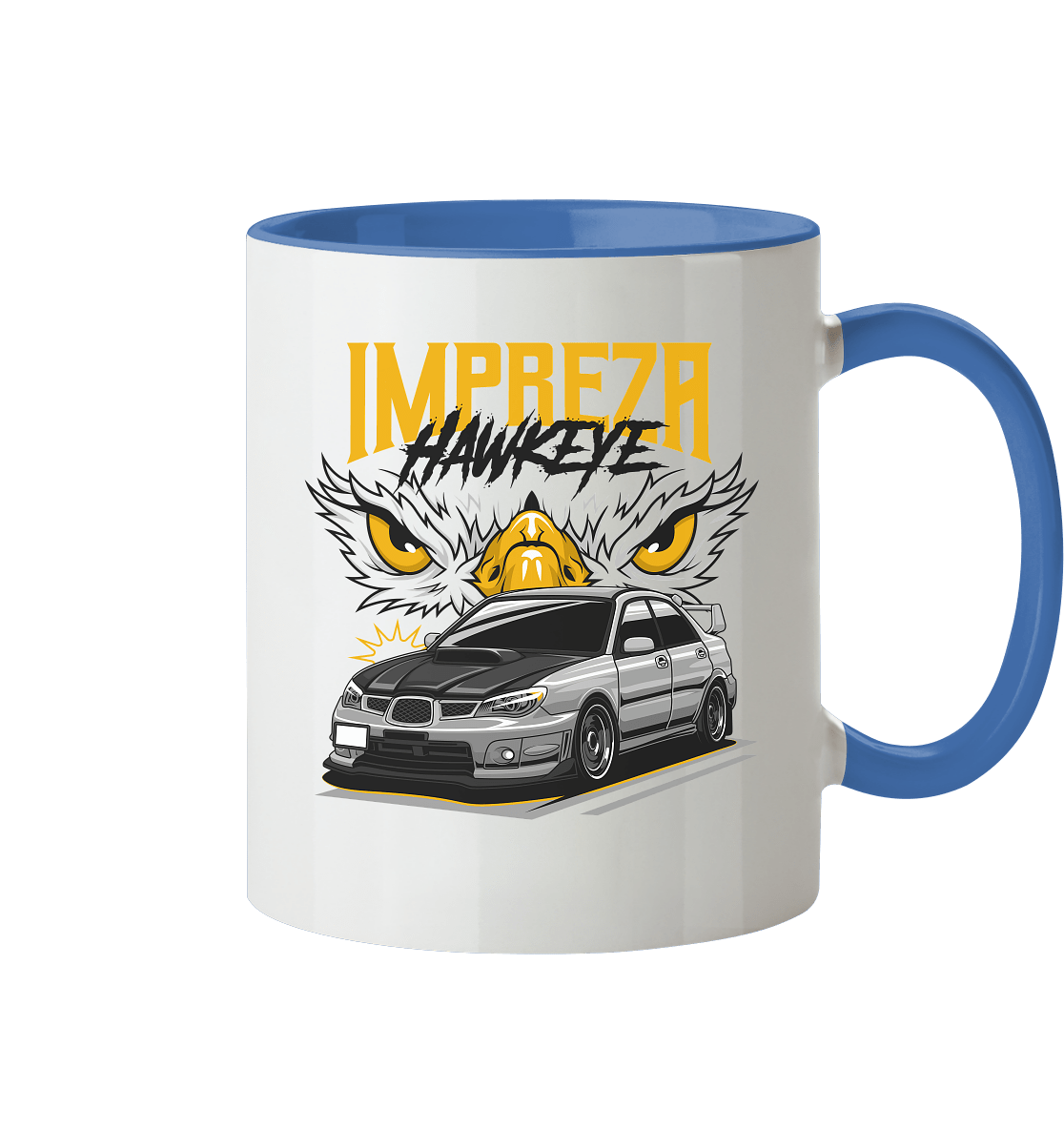 Impreza WRX STI Hawkeye - Tasse zweifarbig - MotoMerch.de
