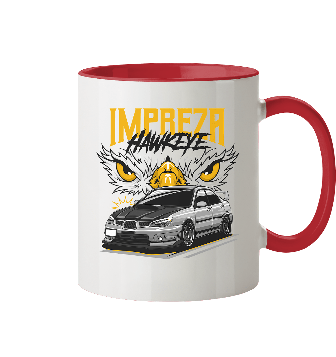Impreza WRX STI Hawkeye - Tasse zweifarbig - MotoMerch.de
