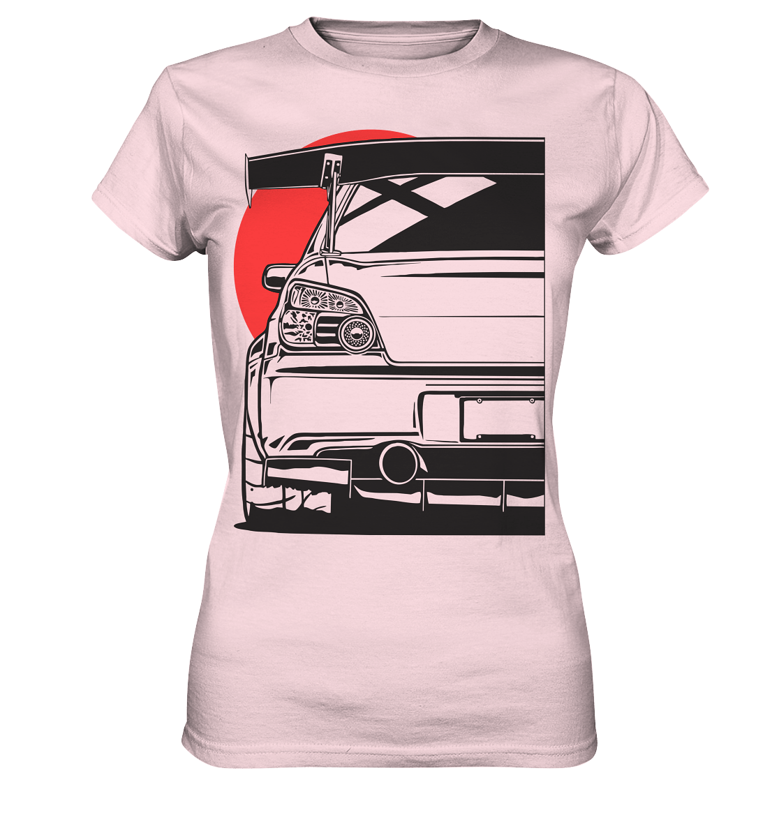 Impreza WRX STI Heck - Ladies Premium Shirt - MotoMerch.de