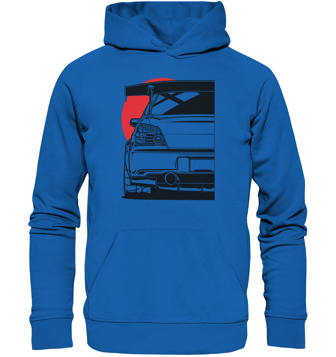 Impreza WRX STI Heck - Premium Unisex Hoodie - MotoMerch.de