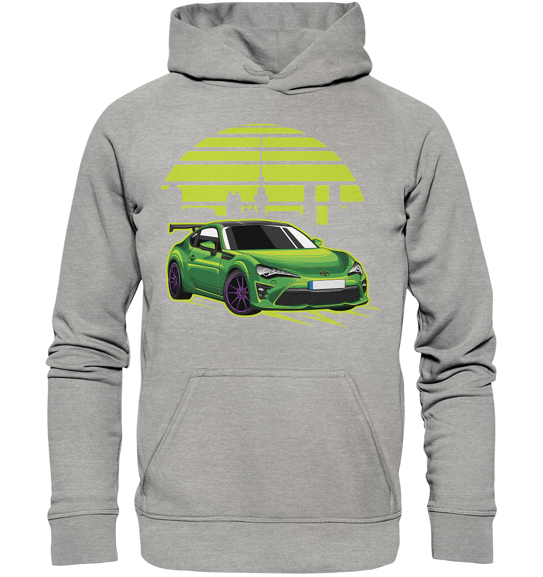 Jackys Toyota GT86 Clean - Basic Unisex Hoodie - MotoMerch.de