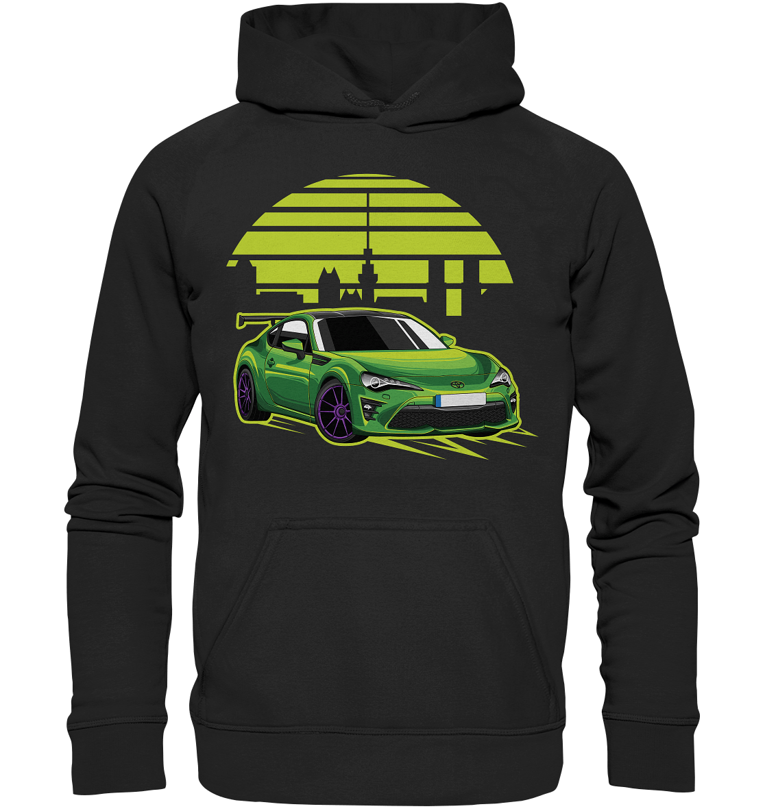 Jackys Toyota GT86 Clean - Basic Unisex Hoodie - MotoMerch.de