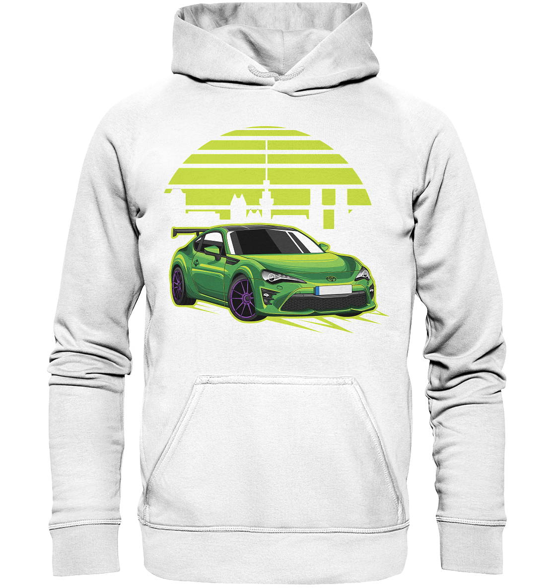 Jackys Toyota GT86 Clean - Basic Unisex Hoodie - MotoMerch.de