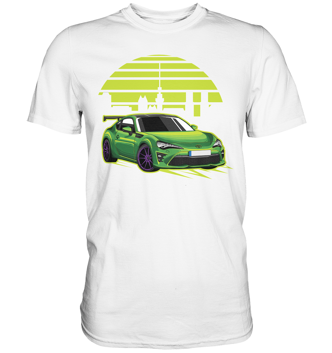 Jackys Toyota GT86 Clean - Premium Shirt - MotoMerch.de