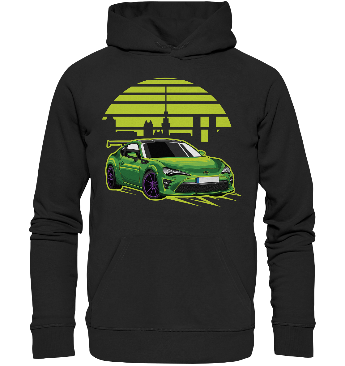Jackys Toyota GT86 Clean - Premium Unisex Hoodie - MotoMerch.de